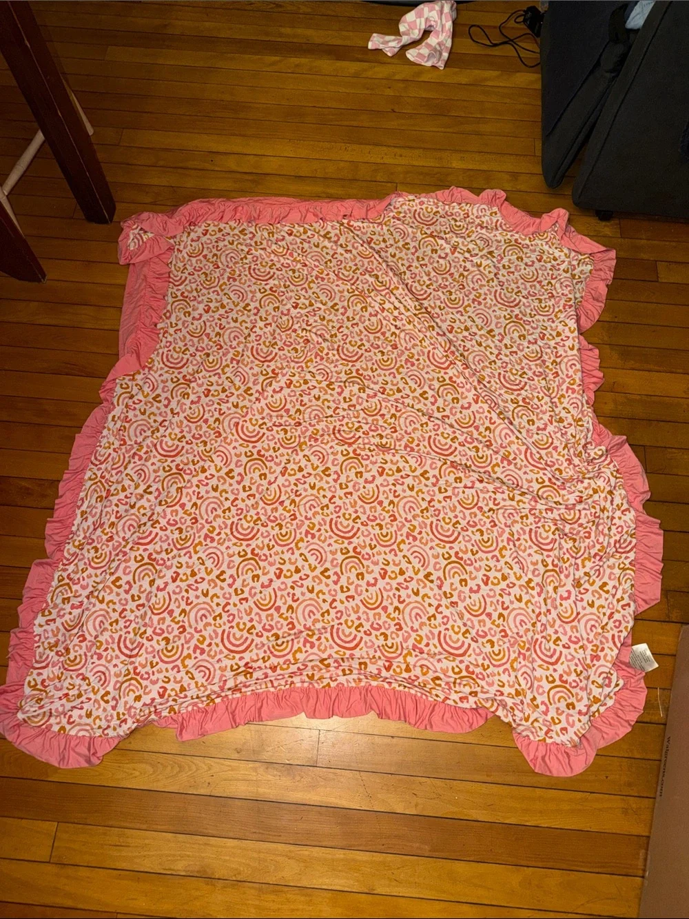 Dream Big Little Ruffle Blanket